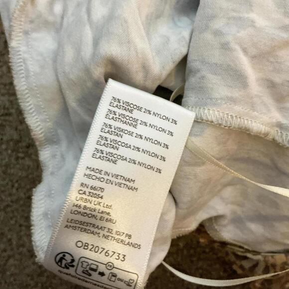 kimchi Blue Leopard print mini dress romper with belt - Picture 6 of 6